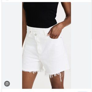 NWT AGOLDE Criss Cross Jean Short - Element